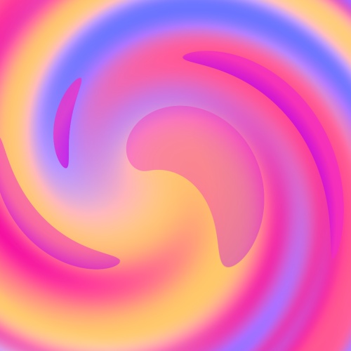 Colored abstract background with spirals.