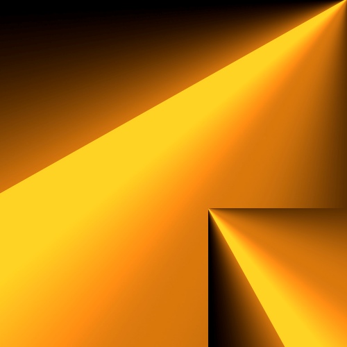 Gold geometric background.