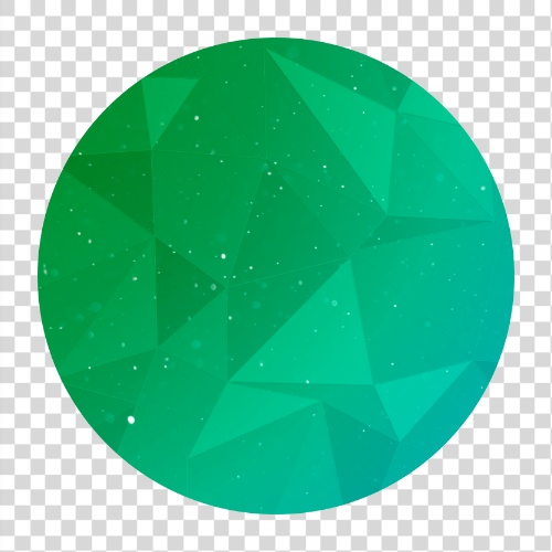 Turquoise geometric background.