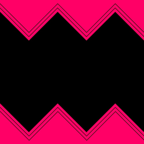 Fondo geométrico rosa y negro.
