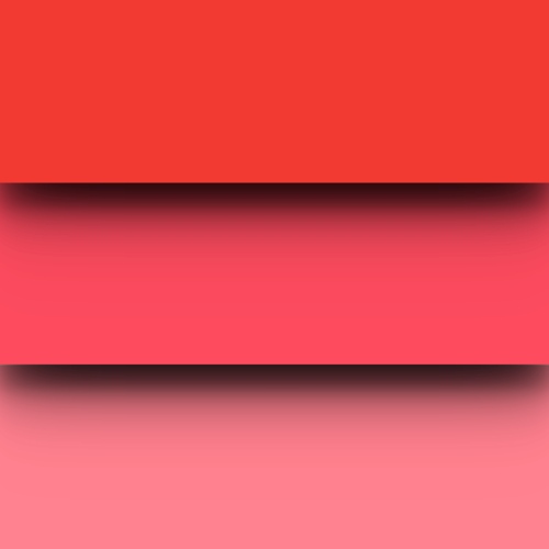 Red background with lines.